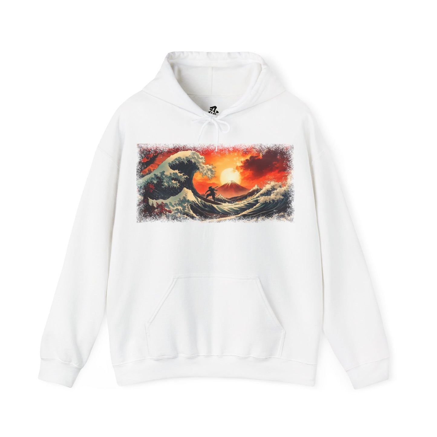 Ninja "Wave of Kanagawa" Hoodie / Japanese warriors / Japanese culture clothing