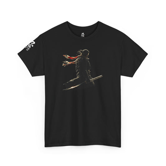 Ronin "Red Scarf" T-Shirt / Japanese warriors / Japanese culture clothing