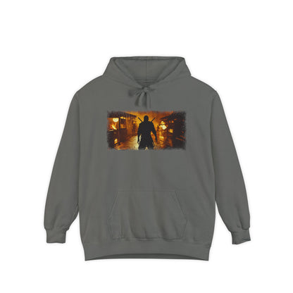 Dual Katana Ronin Graphic Hoodie — Japanese Streetwear | NINJA TYO