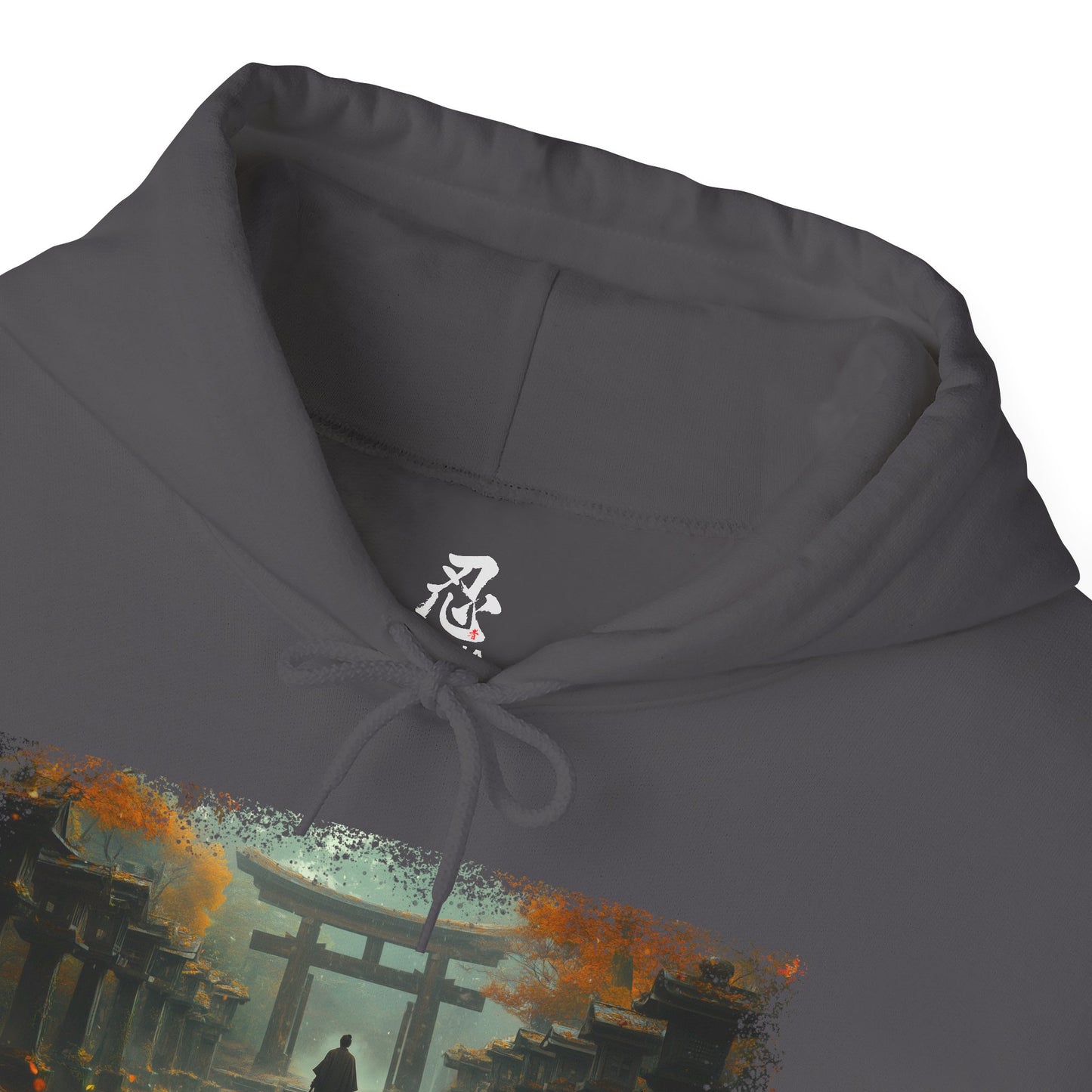 Graphic Hoodie — “Torii” Design — Japanese Streetwear Clothing