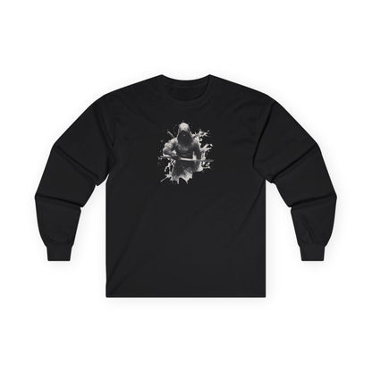 Ninja "Unsheathed" Long T-Shirt / Japanese warriors / Japanese culture clothing