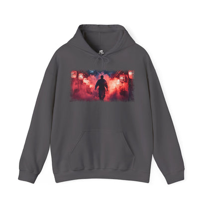 Graphic Hoodie — “Smoke Bomb” Design — Japanese Streetwear Clothing