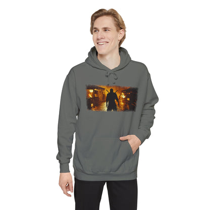 Dual Katana Ronin Graphic Hoodie — Japanese Streetwear | NINJA TYO