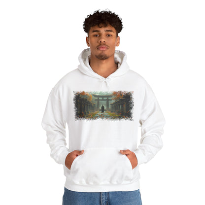 Graphic Hoodie — “Torii” Design — Japanese Streetwear Clothing