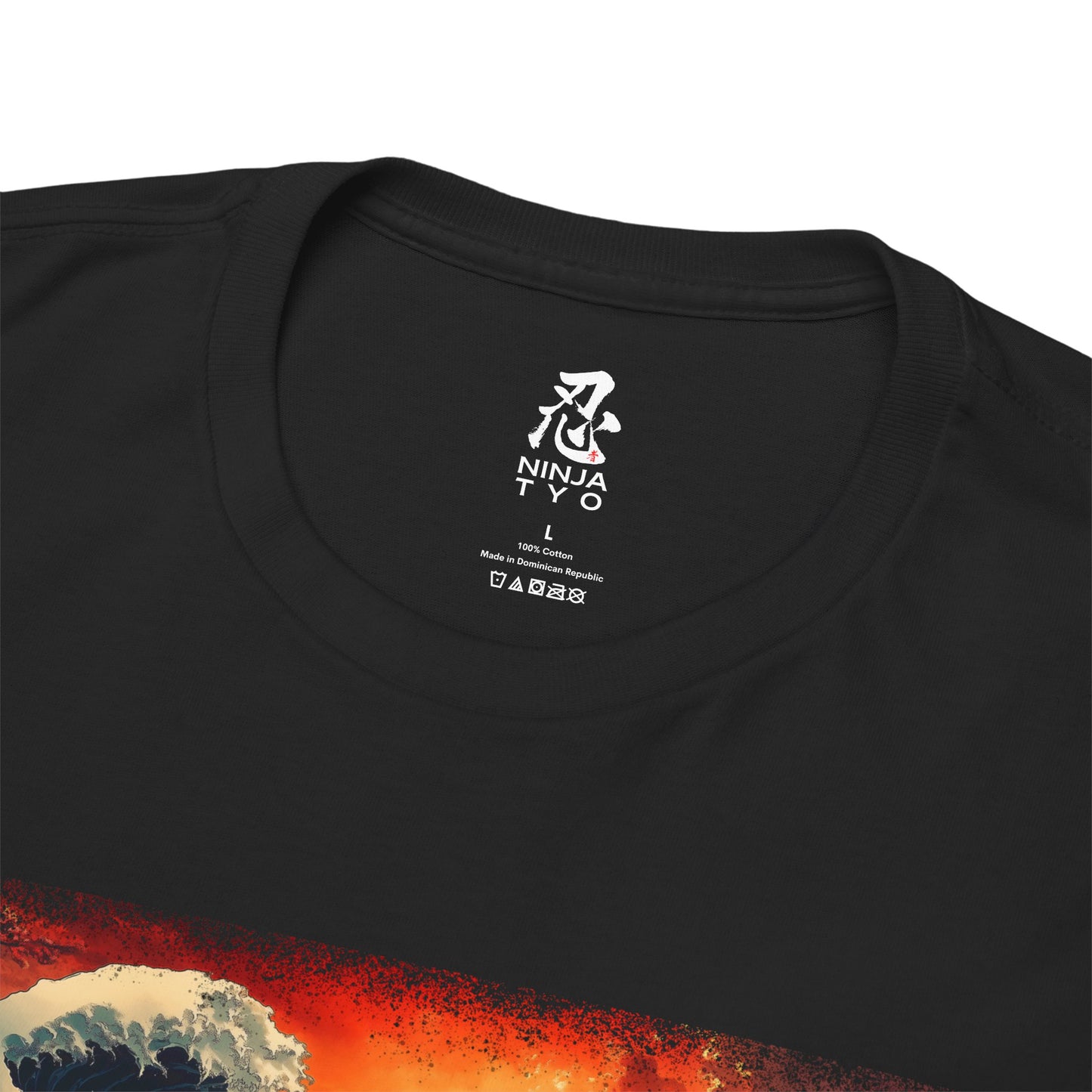 Graphic T-Shirt — “Wave of Kanagawa” Design — Japanese Streetwear Clothing